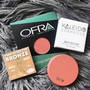 Tarte, The Balm, Ofra, Kaleido blush/bronze bundle